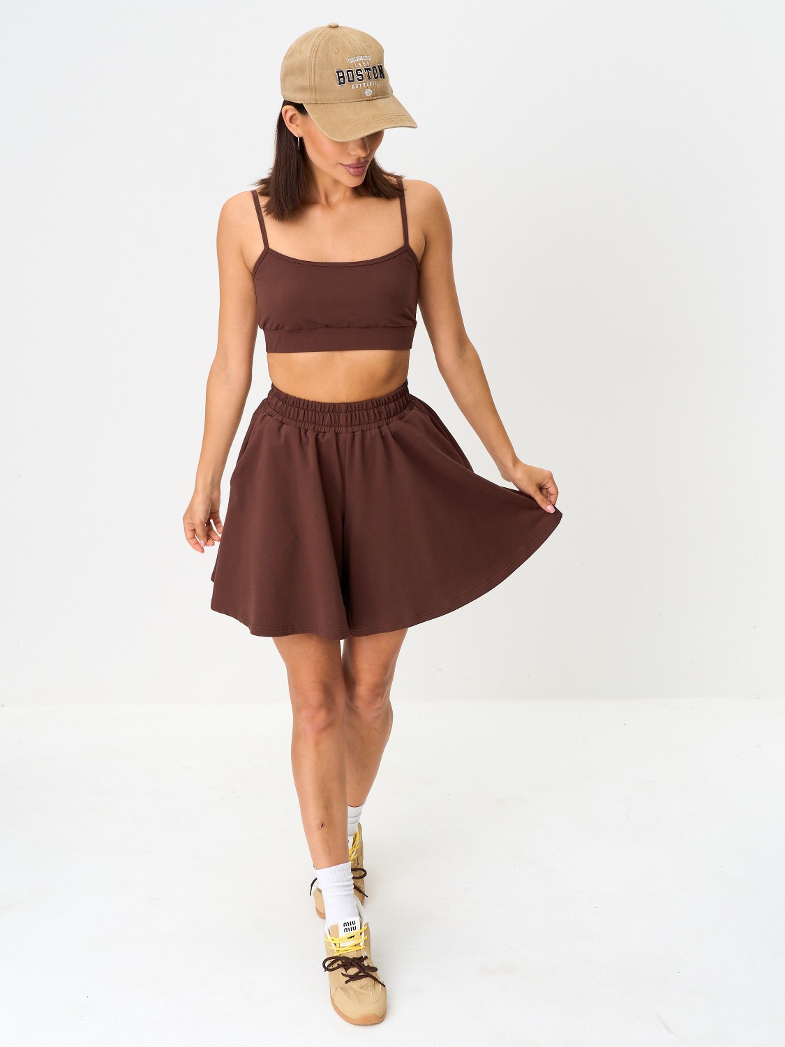 Костюм летний топ с шортами