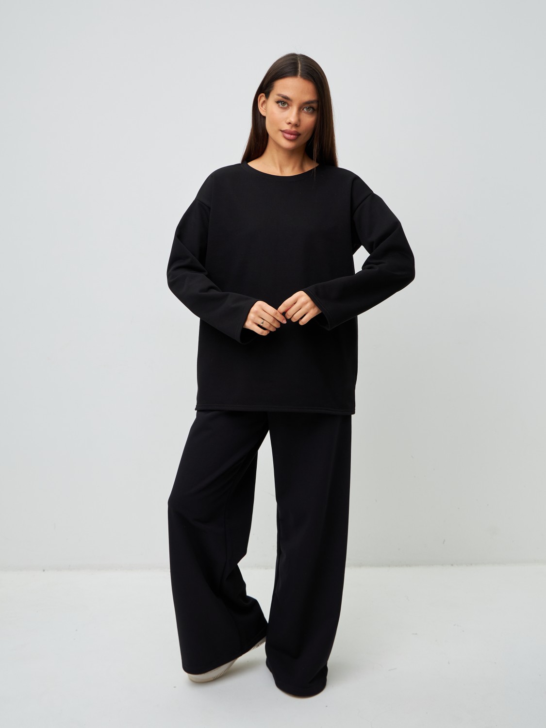 Лонгслив женский оверсайз