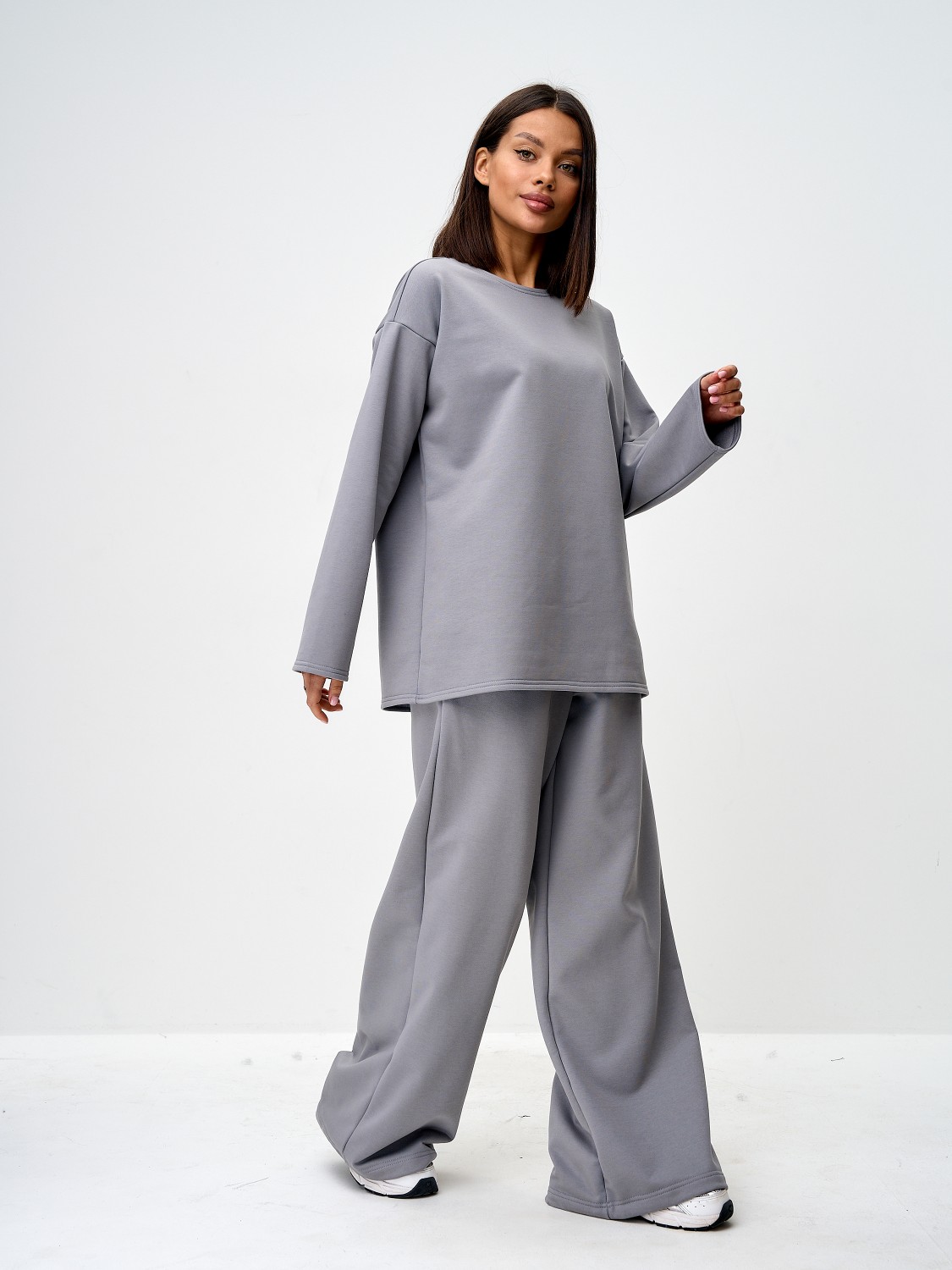 Лонгслив женский оверсайз