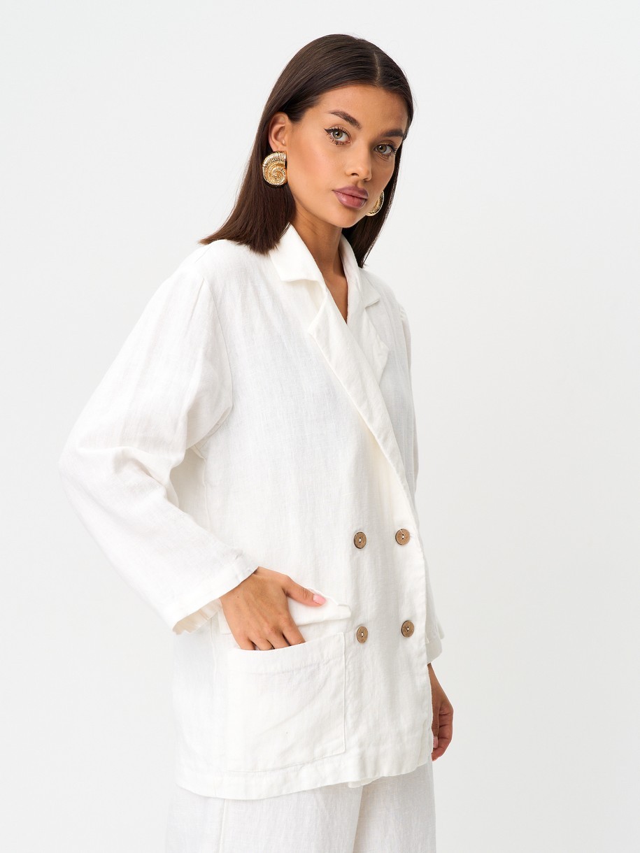 Женский льняной пиджак