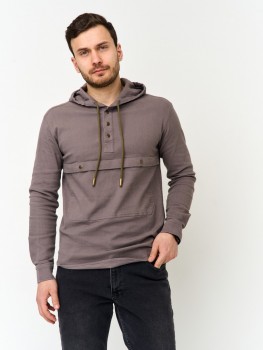 Анорак мужской хлопковый с капюшоном